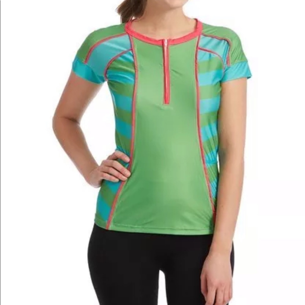 Moxie Sz M Cycle Shirt Summer Structured Jersey